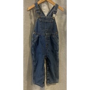 Faded Glory 24 Months‎ Jean Overalls, Snaps on Pant Legs